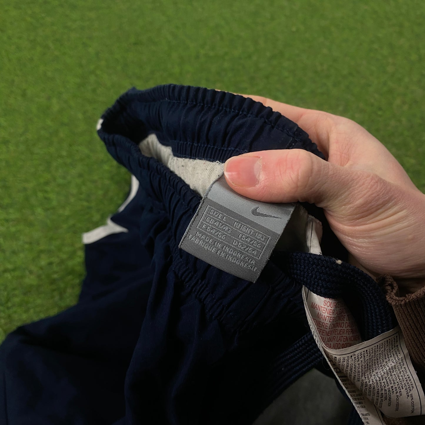 00s Nike Piping Joggers Blue Large