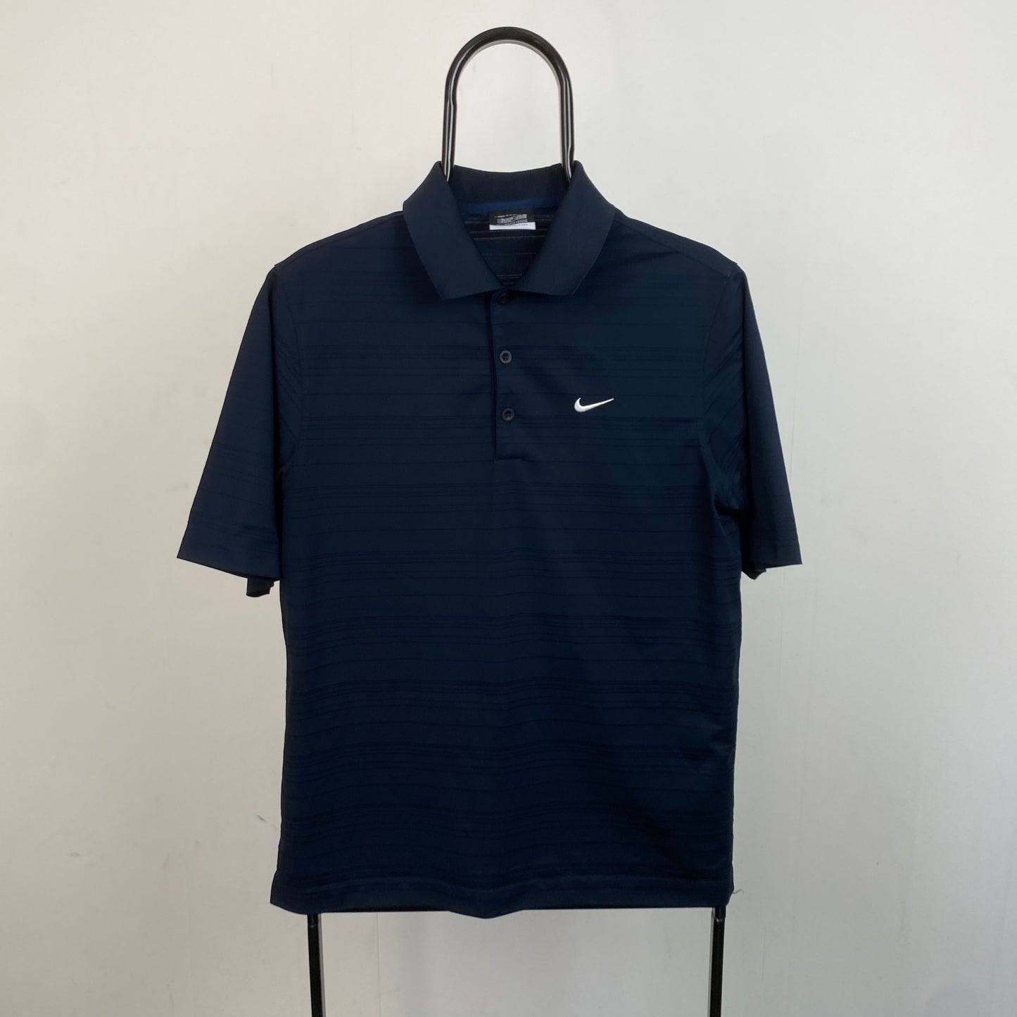 00s Nike Golf Polo Shirt T-Shirt Blue Small