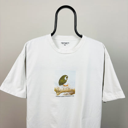 00s Carhartt Antleaf T-Shirt White XL