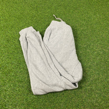 00s Nike Cotton Joggers Grey Small