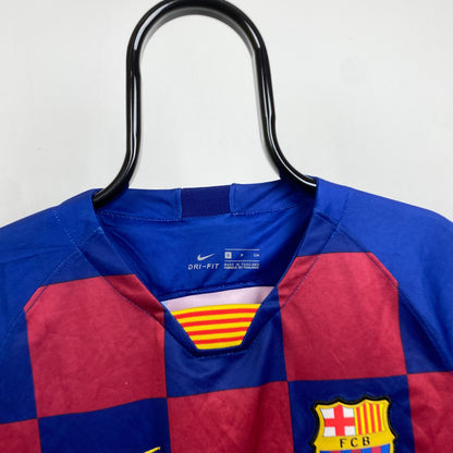 00s Nike Barcelona Football Shirt T-Shirt Red Small