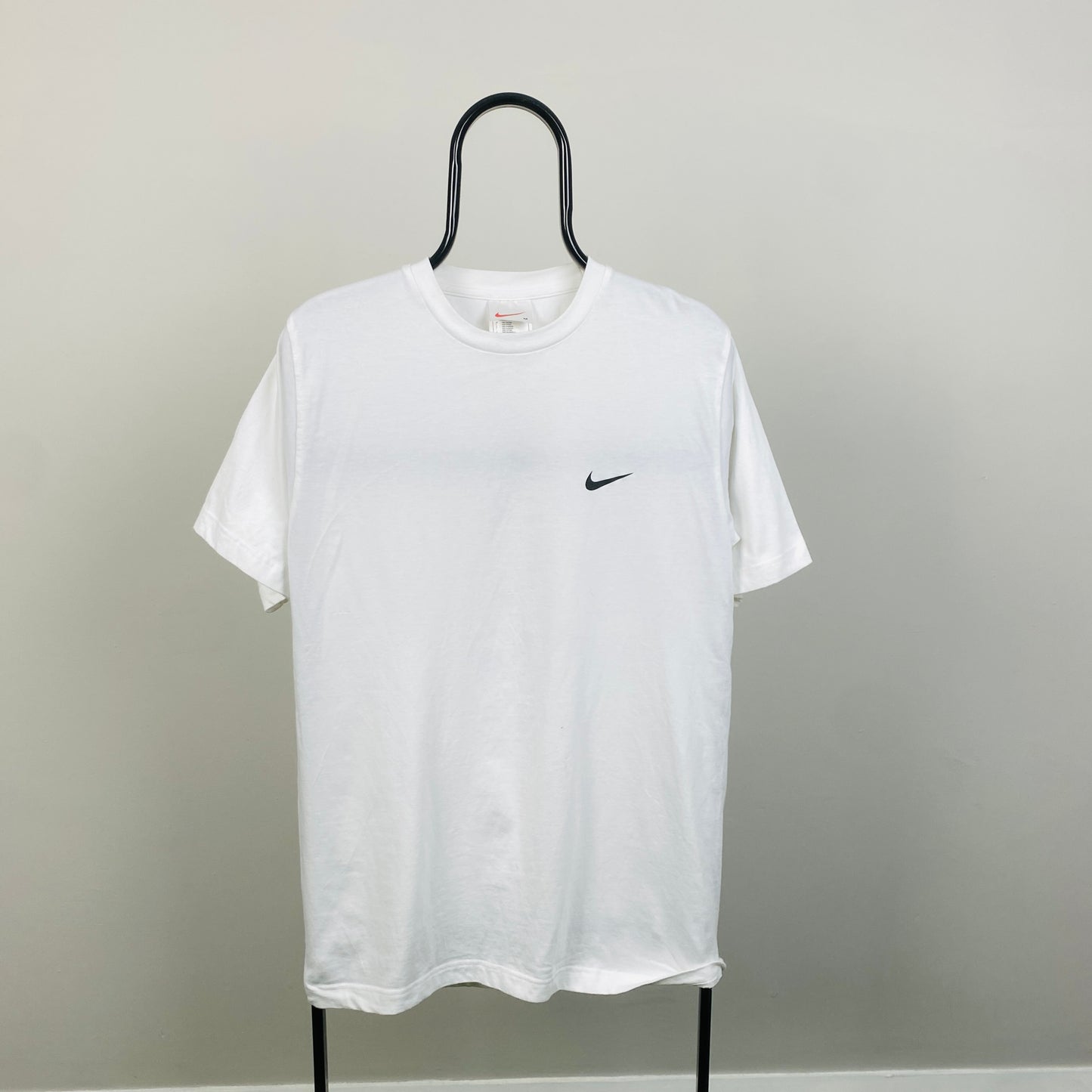 90s Nike Swoosh T-Shirt White Medium