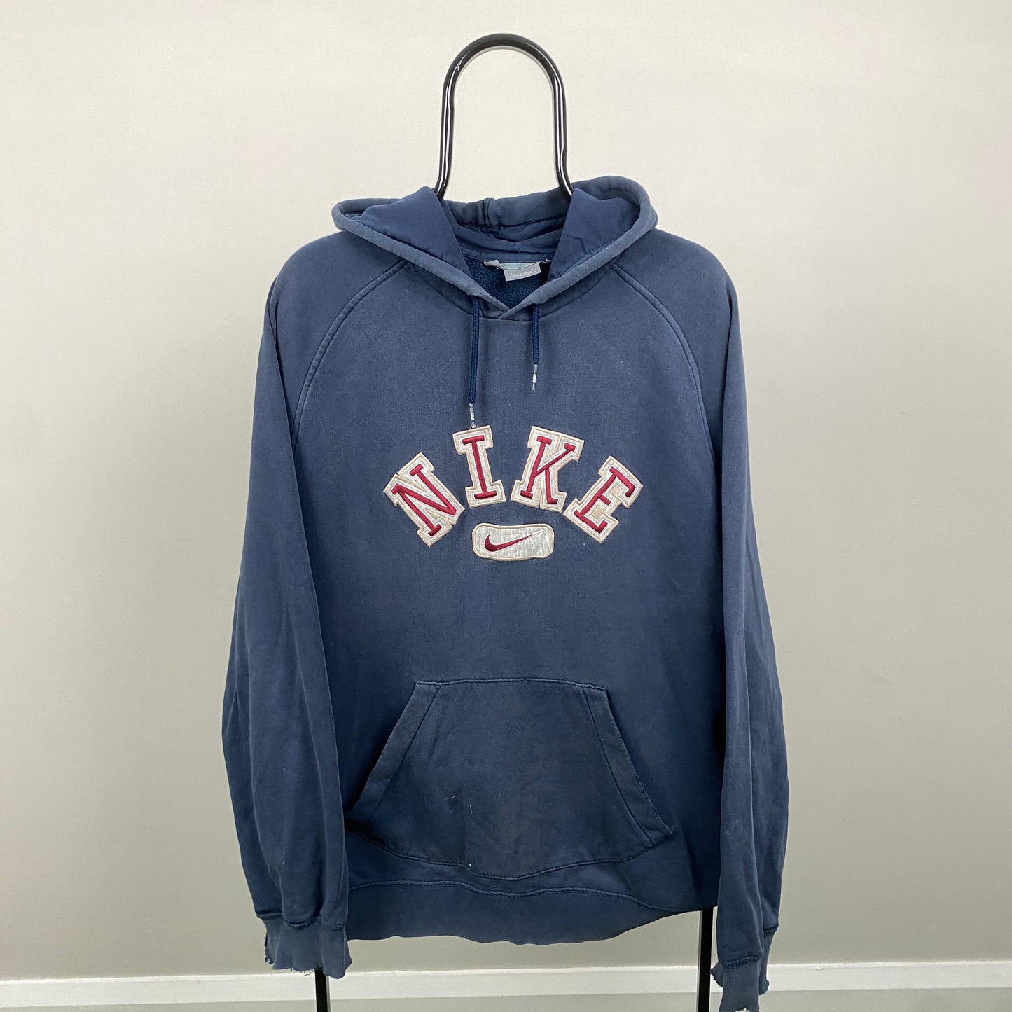 00s Nike Hoodie Blue Large