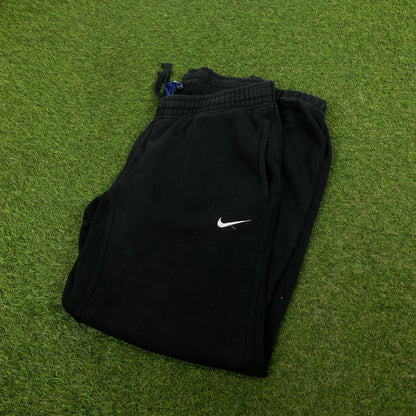 00s Nike Cotton Joggers Black Small