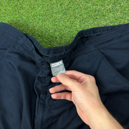 00s Nike Court Shorts Blue Large