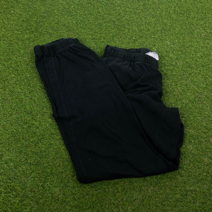 00s Nike Wide Leg Cotton Joggers Black Medium