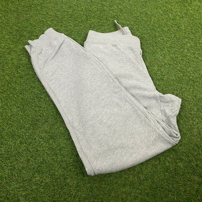 00s Nike Cotton Joggers Grey Small