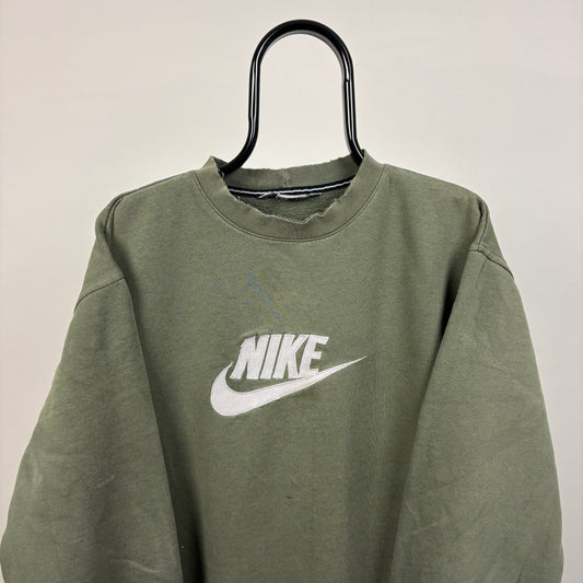 00s Nike Sweatshirt Green XL