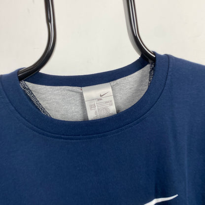 00s Nike T-Shirt Blue XXL