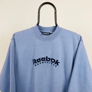 Retro Reebok Sweatshirt Blue Medium