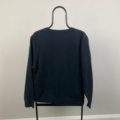 Retro 00s Stussy Sweatshirt Black Medium