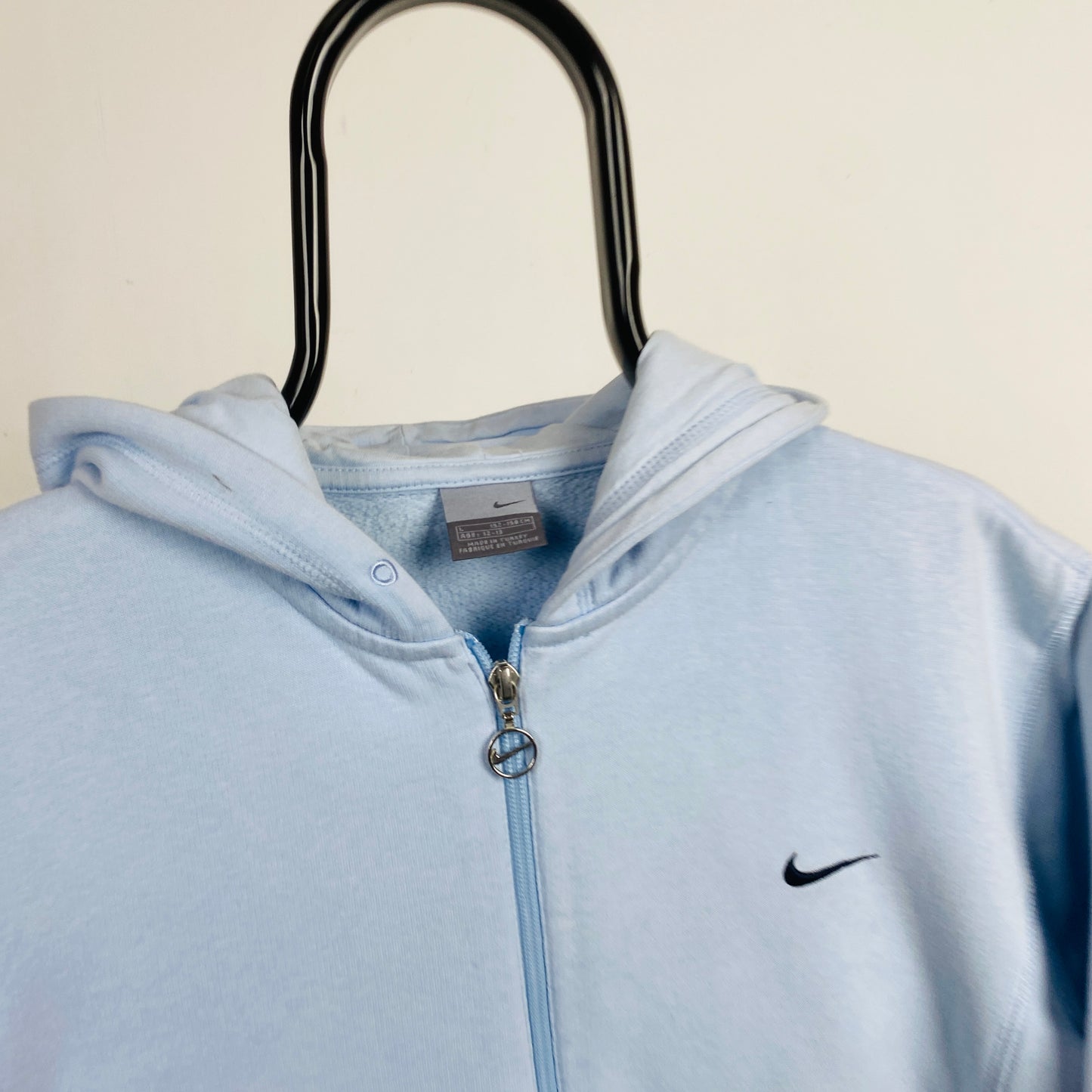 00s Nike Zip Hoodie Baby Blue XS