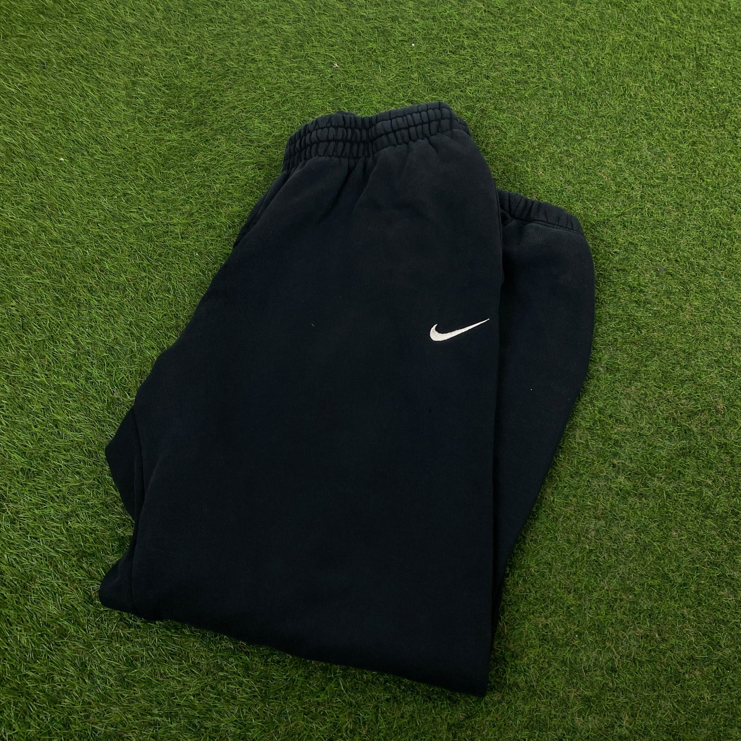 00s Nike Wide Leg Cotton Joggers Black XL