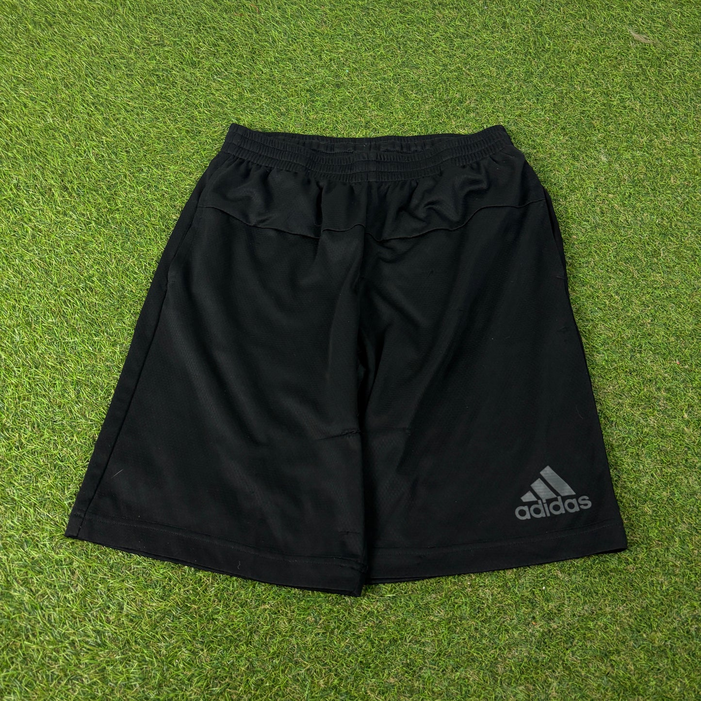 00s Adidas Football Shorts Black XS