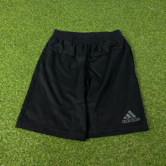 00s Adidas Football Shorts Black XS