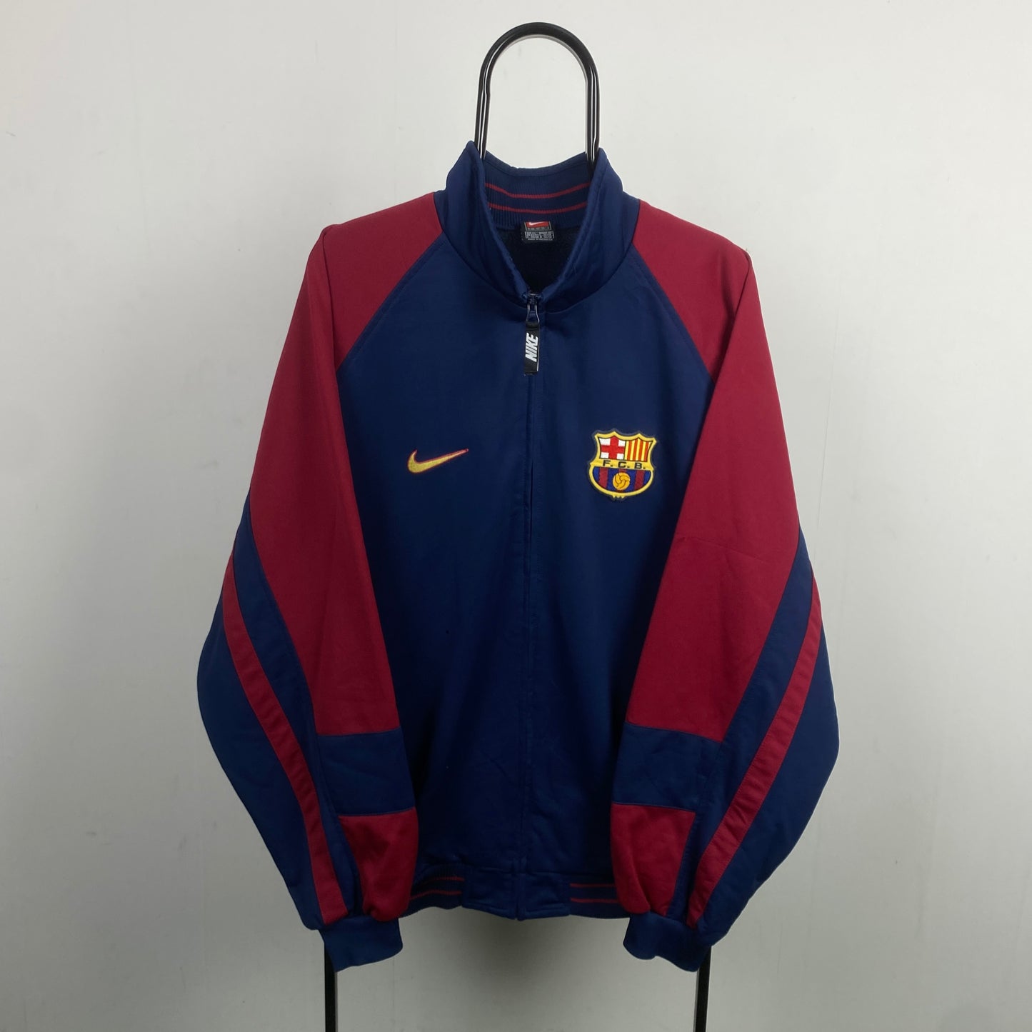 90s Nike Barcelona Track Jacket Red XL