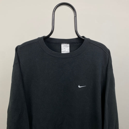 00s Nike Heavyweight Sweatshirt Black Large