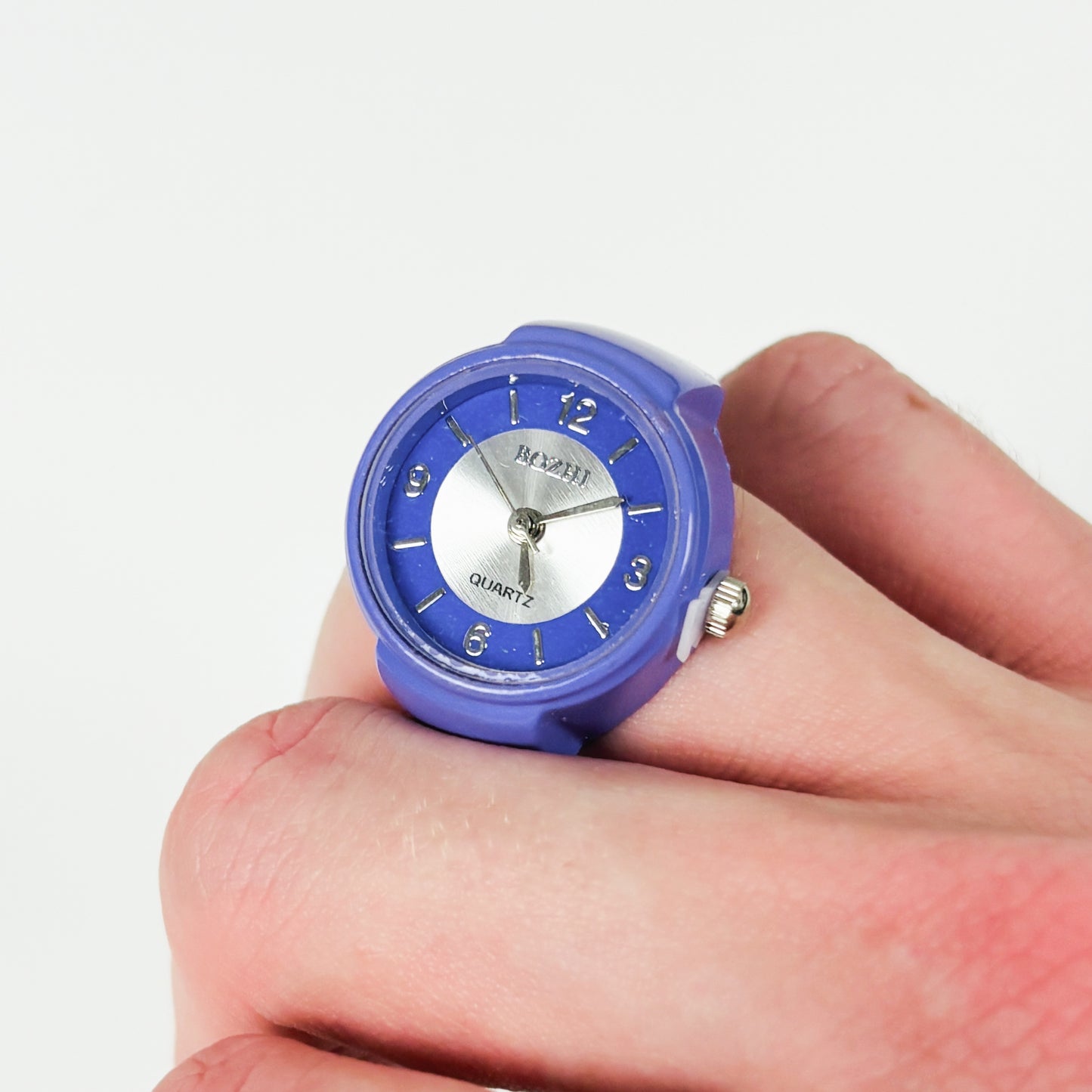 Purple Watch Ring Adjustable