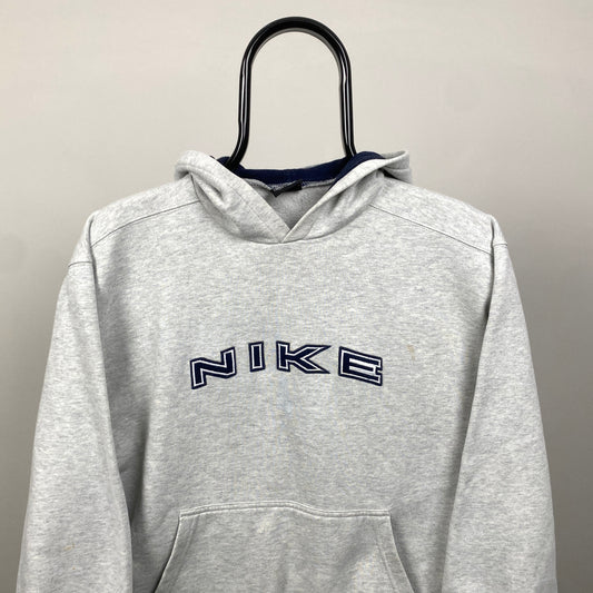 90s Nike Hoodie Grey Small