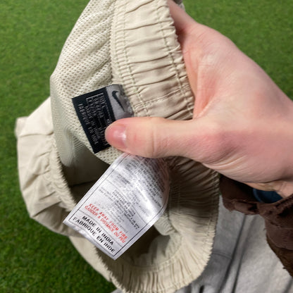 00s Nike Parachute Toggle Joggers Brown Large