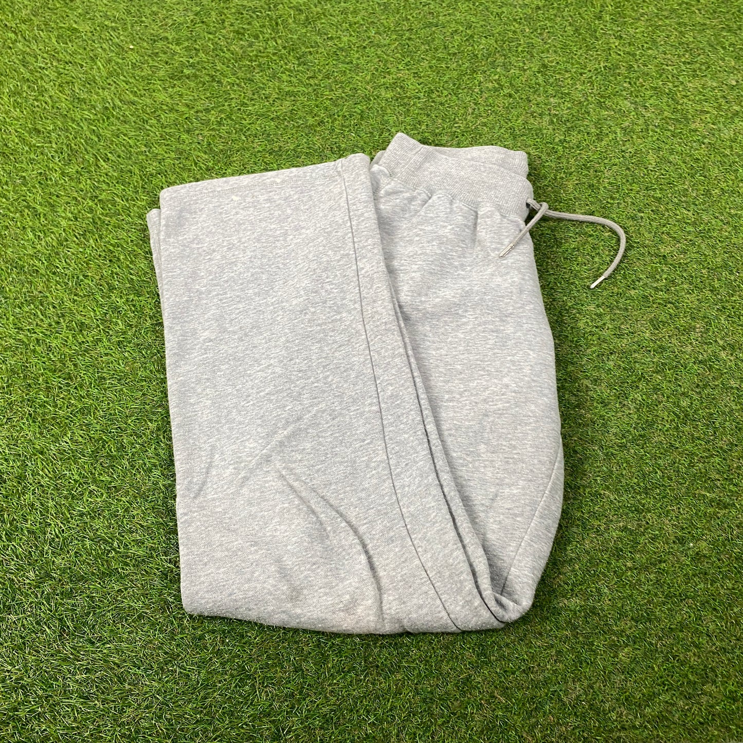 00s Nike Wide Leg Cotton Joggers Grey Small