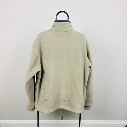 90s Lowe Alpine Deep Pile Fleece Sweatshirt Brown Large