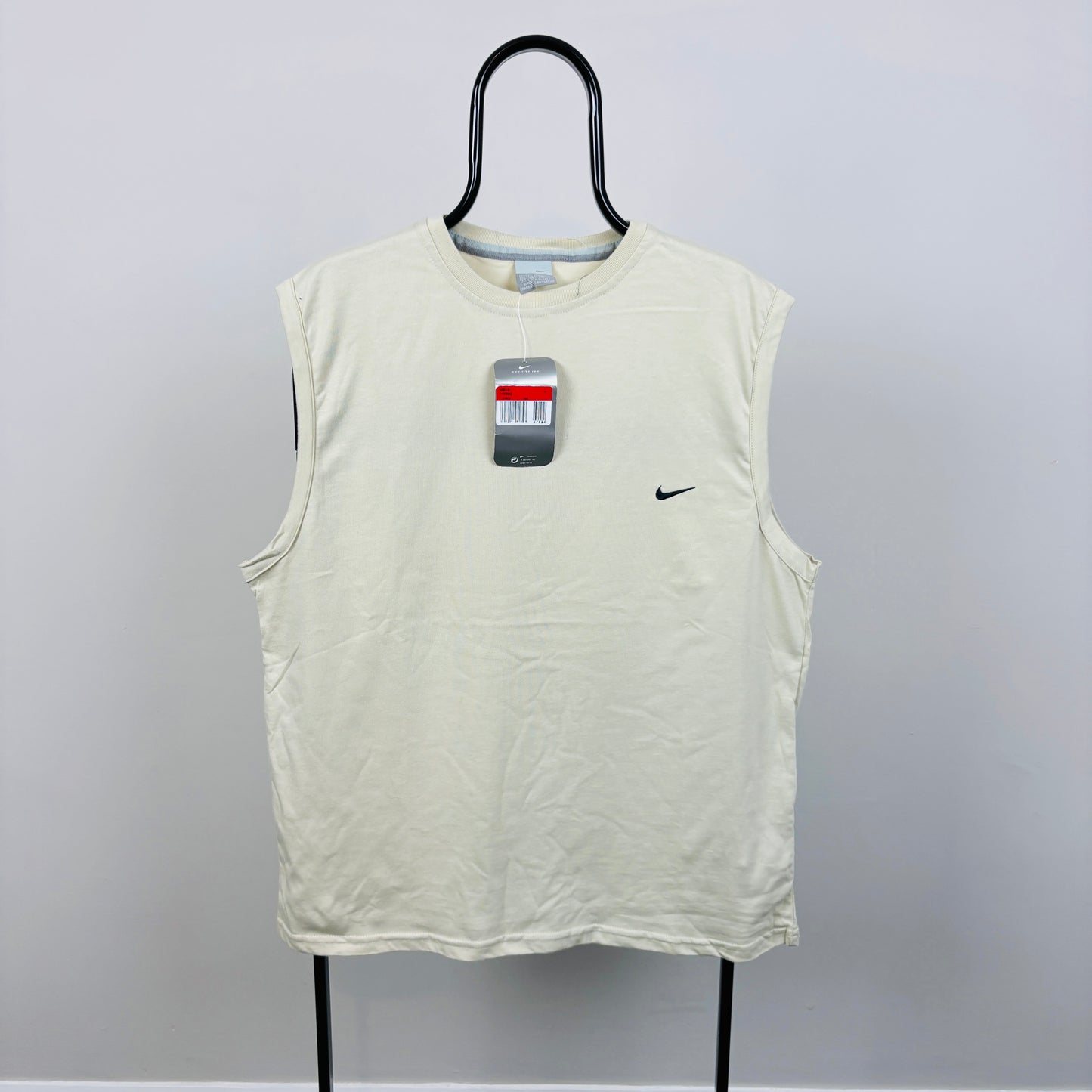 00s Nike Vest T-Shirt Brown Large