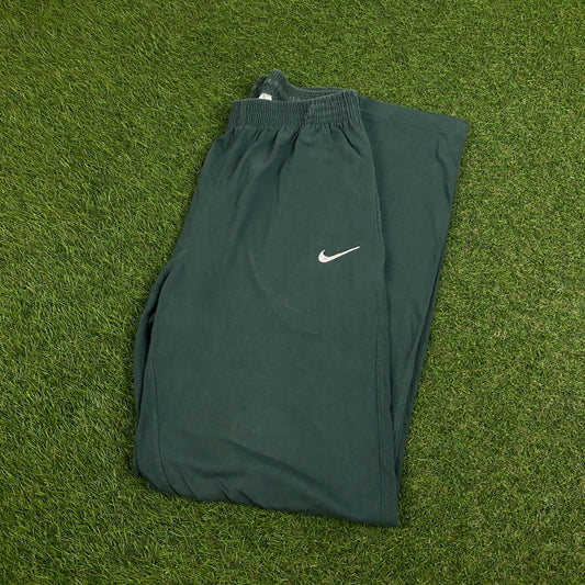 90s Nike Cotton Joggers Green Medium