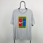 90s Nike Challenge Court T-Shirt Grey XL