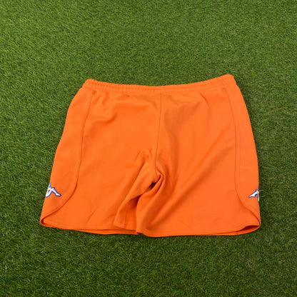 Retro Kappa Trabzonspor Football Shorts Orange Medium