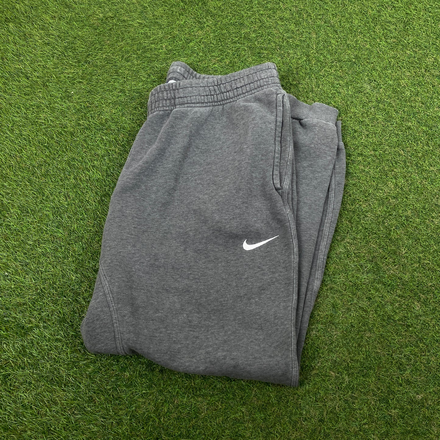 00s Nike Cotton Joggers Grey XL