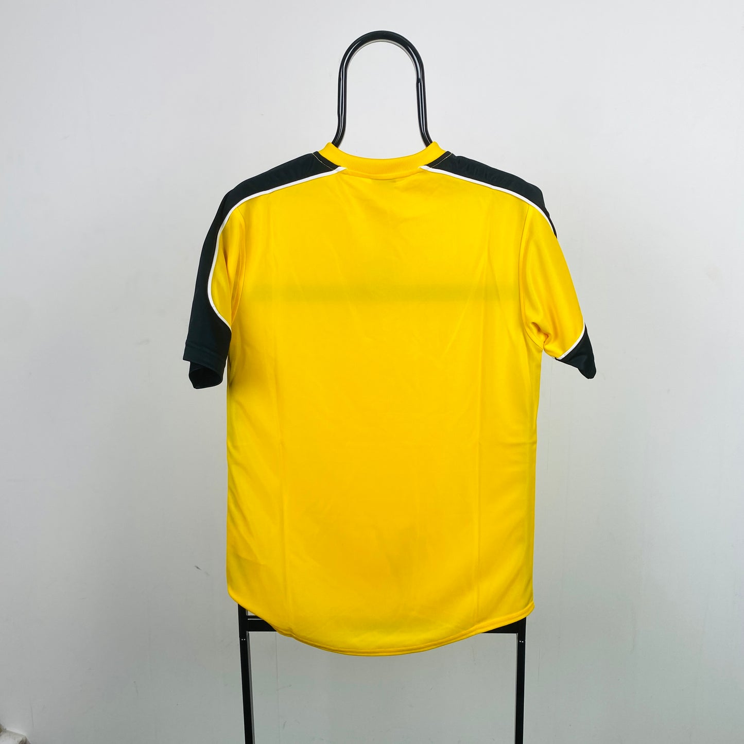 00s Nike Centre Swoosh T-Shirt Yellow Small