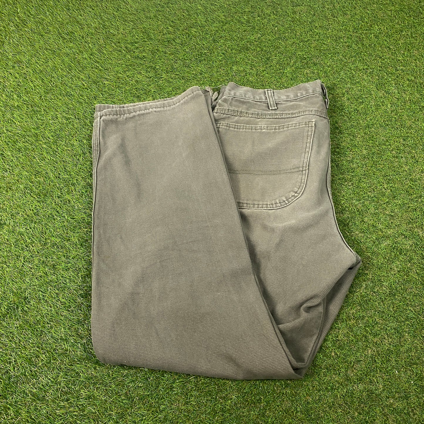 00s Dickies Carpenter Jeans Green 34x32 Large Joggers