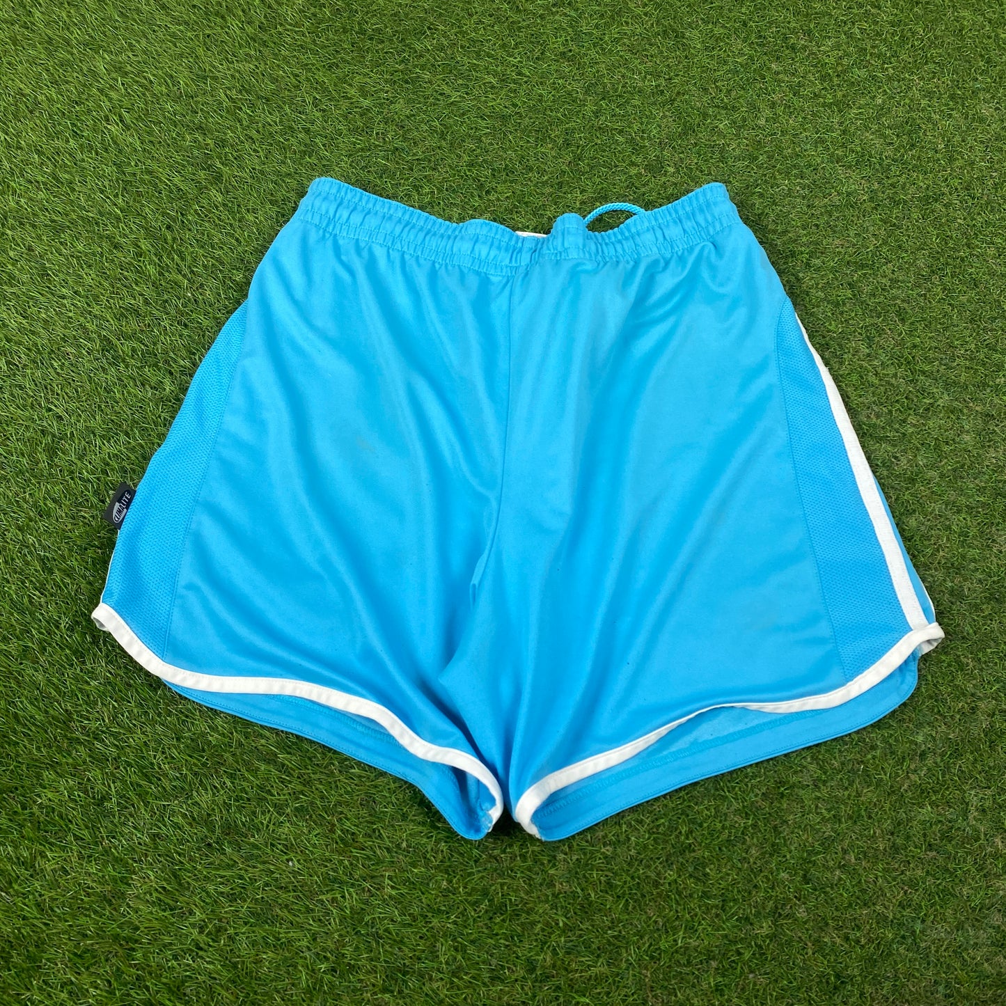 00s Adidas Marseille Football Shorts Blue Medium
