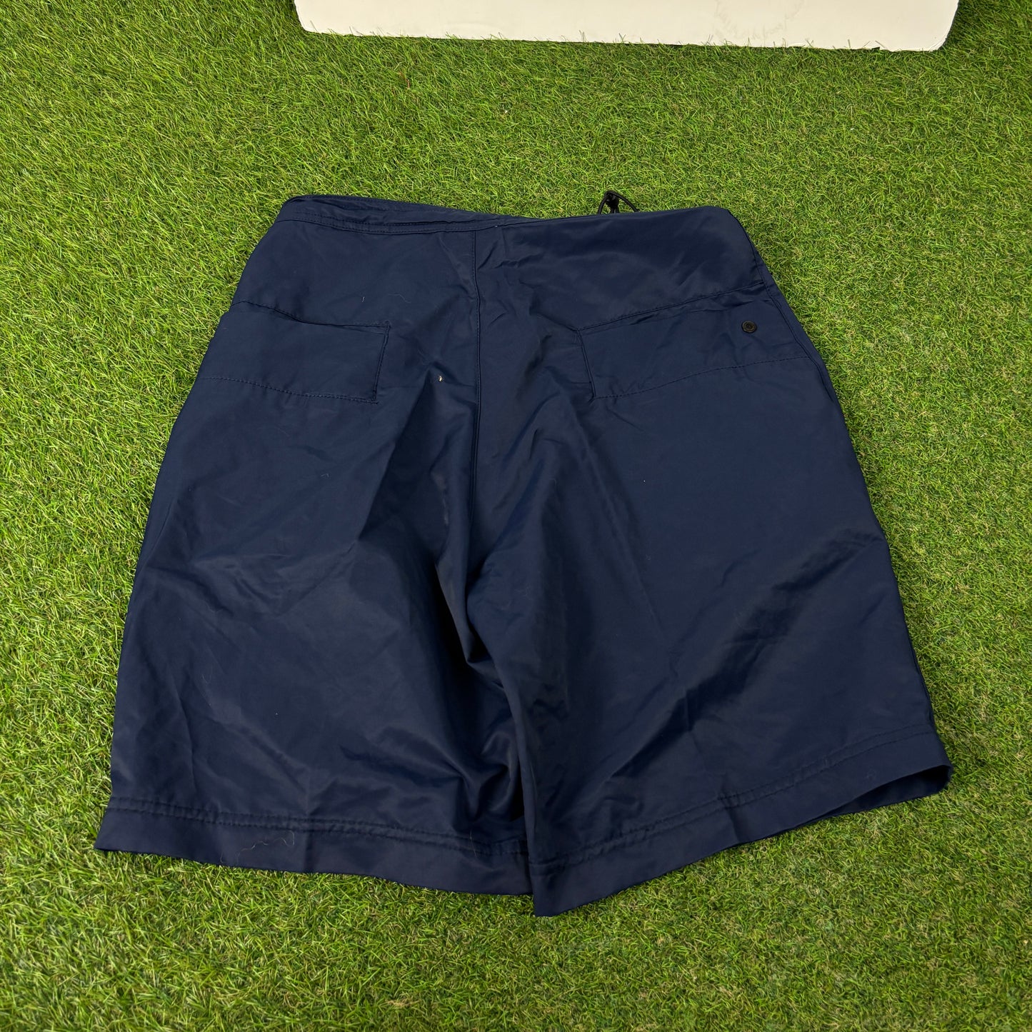 00s Nike Adjustable Toggle Shorts Blue Small