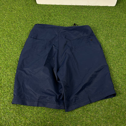 00s Nike Adjustable Toggle Shorts Blue Small