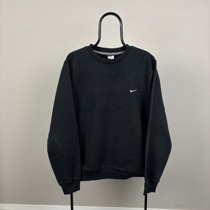 00s Nike Sweatshirt Black Large
