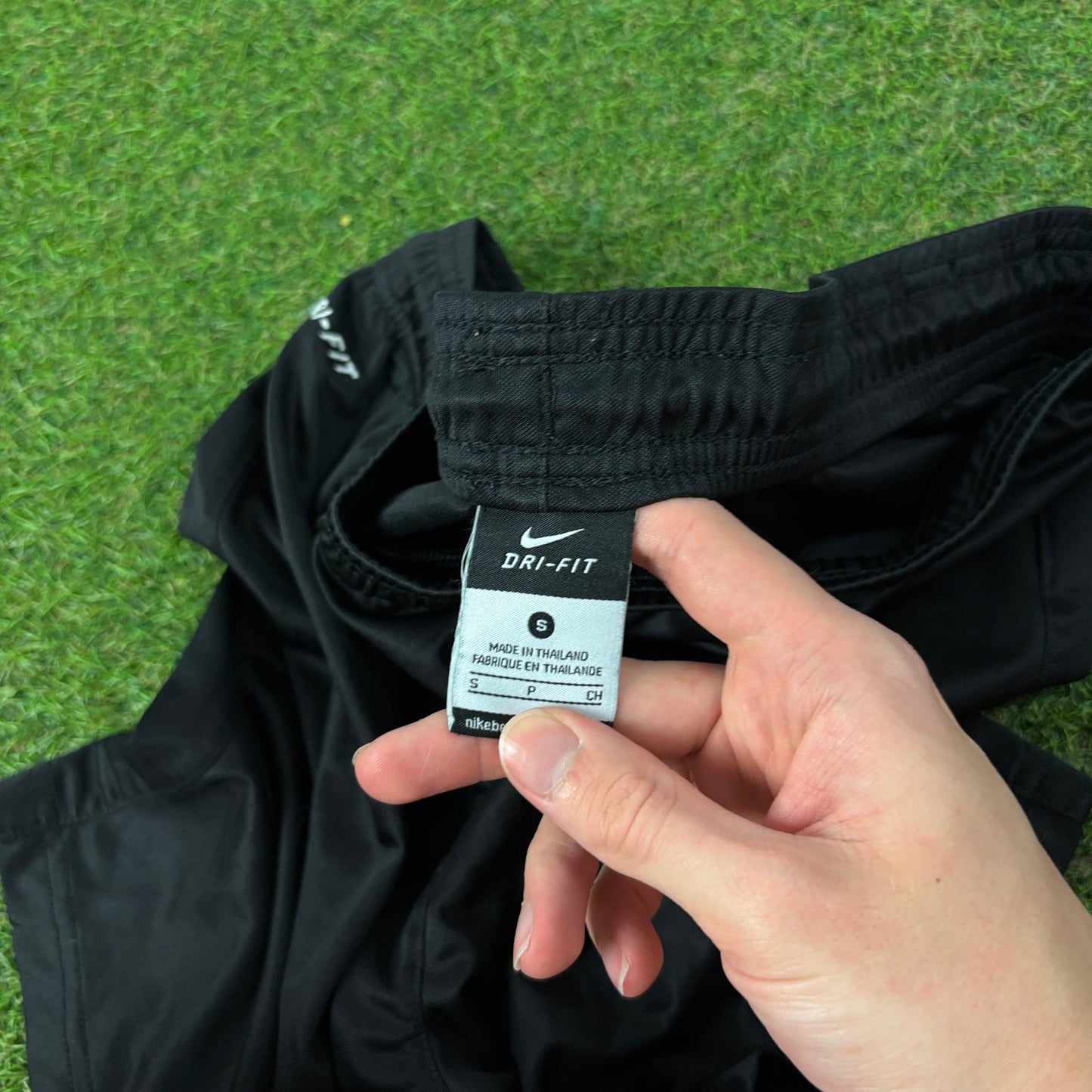 00s Nike Football Shorts Black Small