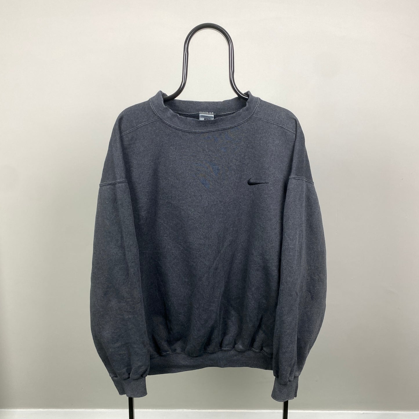 90s Nike Sweatshirt Grey Large