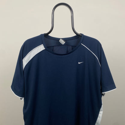 00s Nike Piping T-Shirt Blue XL
