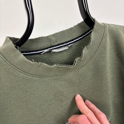 00s Nike Sweatshirt Green XL