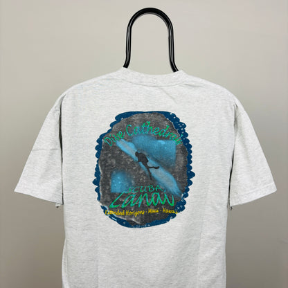 90s Scuba T-Shirt Grey Large