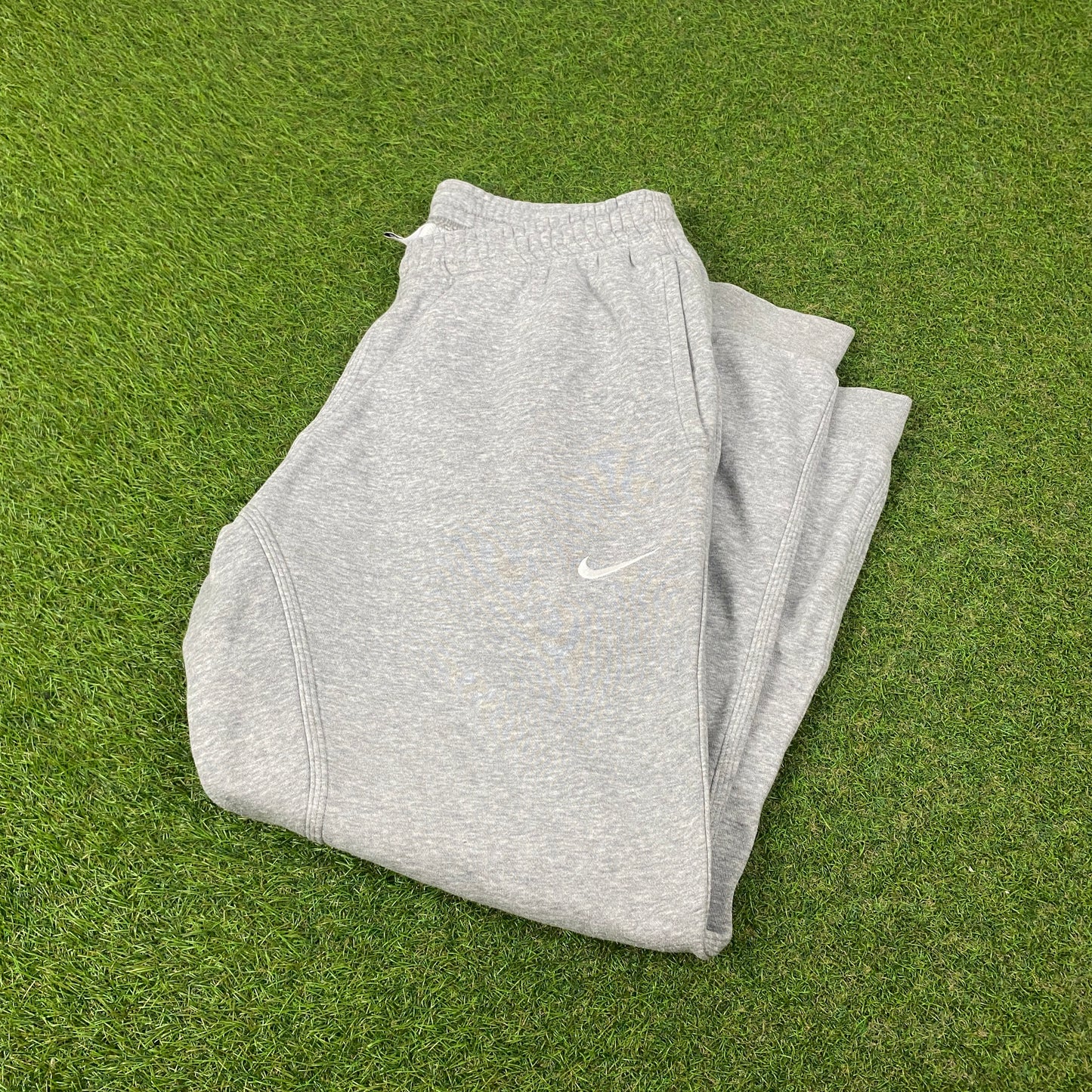 00s Nike Cotton Joggers Grey Large
