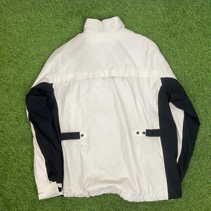 00s Nike Golf Waterproof Tracksuit Set Jacket + Joggers Brown XL