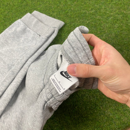 00s Nike Cotton Joggers Grey Large