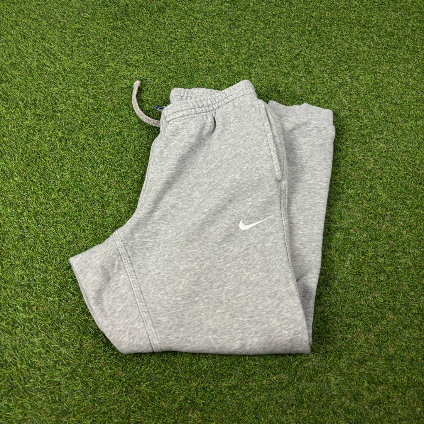 00s Nike Cotton Joggers Grey Medium