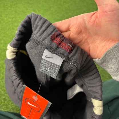 00s Nike Cotton Joggers Grey XS
