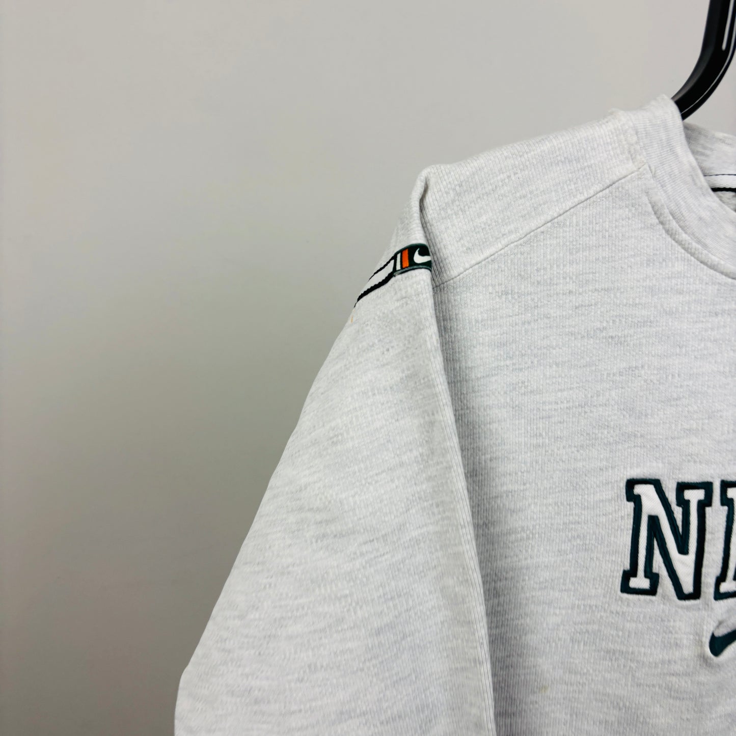 90s Nike Sweatshirt Grey Small