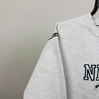 90s Nike Sweatshirt Grey Small