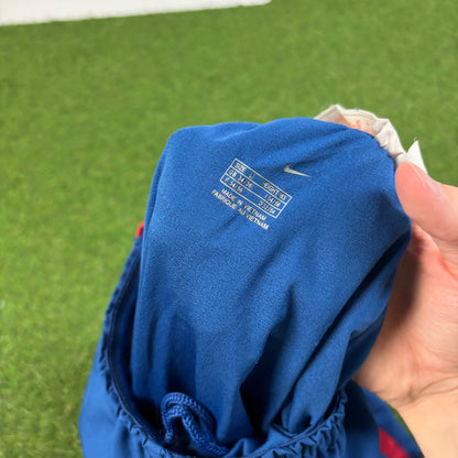 90s Nike Barcelona Football Shorts Blue Medium